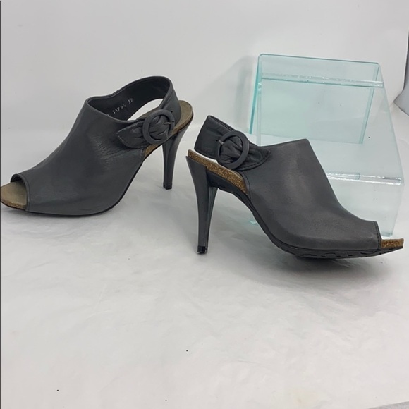 Pedro Garcia Sz 39 Leather Heels Sandals - Picture 2 of 10